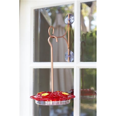 Ultimate Innovations Ultimate Innovations 7587 Hummingbird Feeder with Hook; Yellow 7587